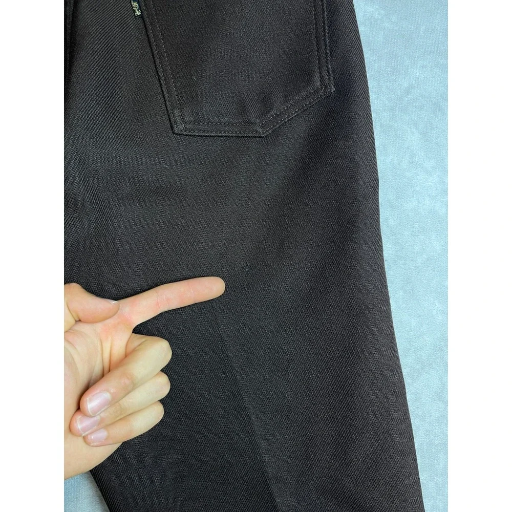 VINTAGE 70s Levis Pants Mens 32x32 Brown Slacks Black Tab Formal Preppy USA Made